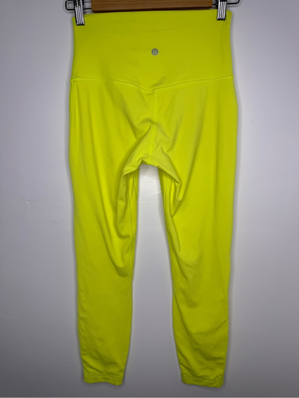 LULULEMON Electric Lemon Align High Rise Leggings 25” - Picture 5 of 7